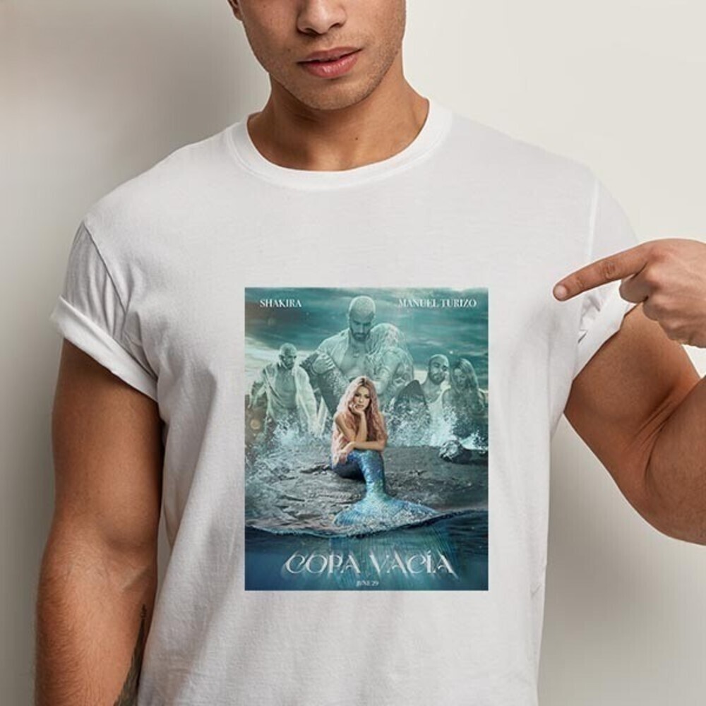 Shakira Copa Vacia Single Release Graphic Fan Unisex T-Shirt